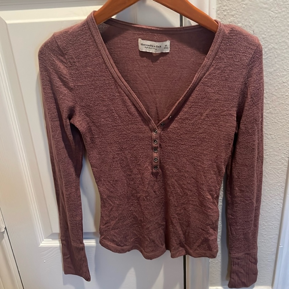 Long sleeve cozy shirt